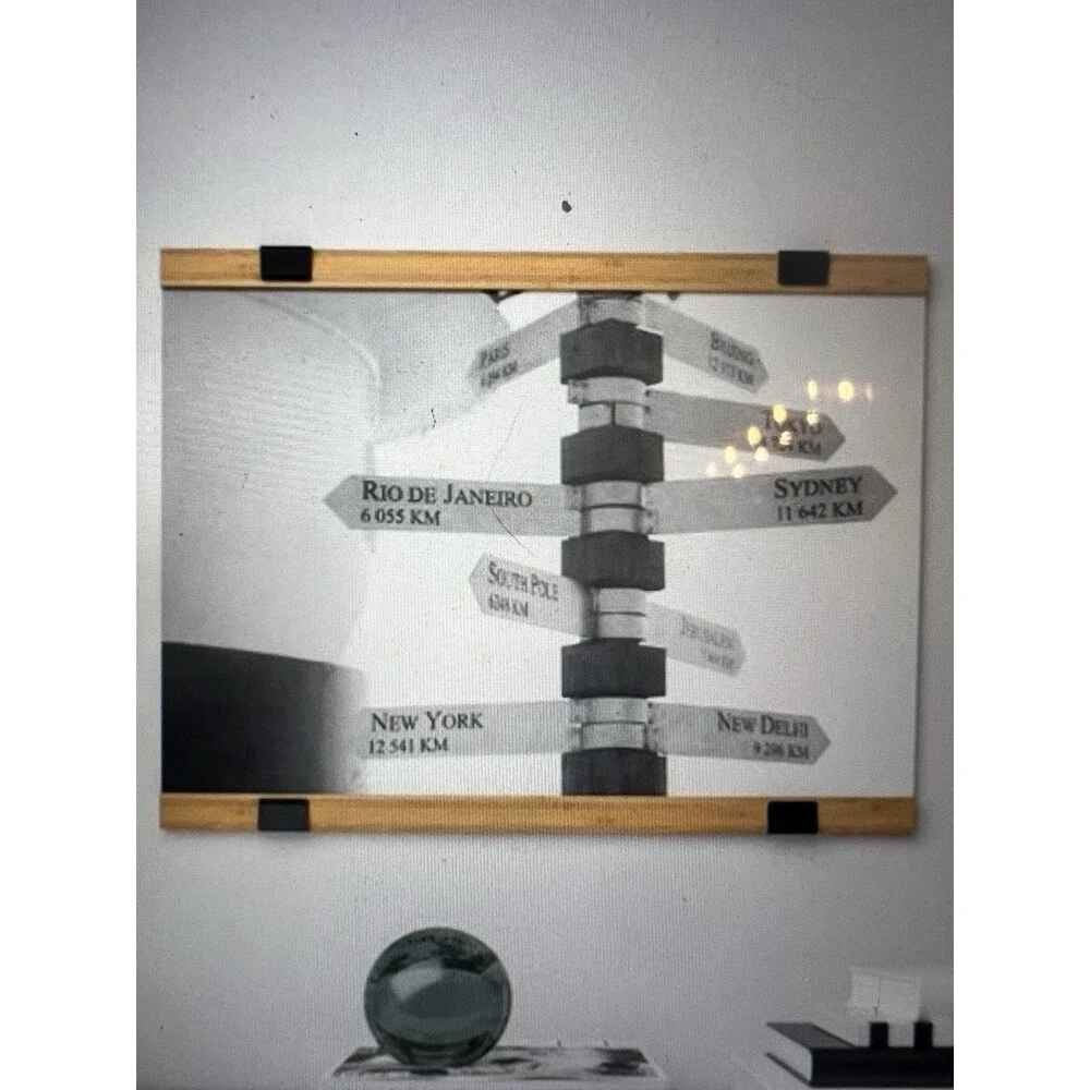 IKEA VISBACK VISBÄCK Poster Hanger Bamboo  24